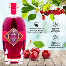 Lade das Bild in den Galerie-Viewer, Herzkirsche Likör mit Rum 0,5 L
