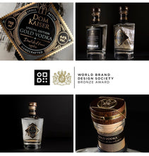 Lade das Bild in den Galerie-Viewer, Domkaiser Gold Vodka incl. Geschenk Box