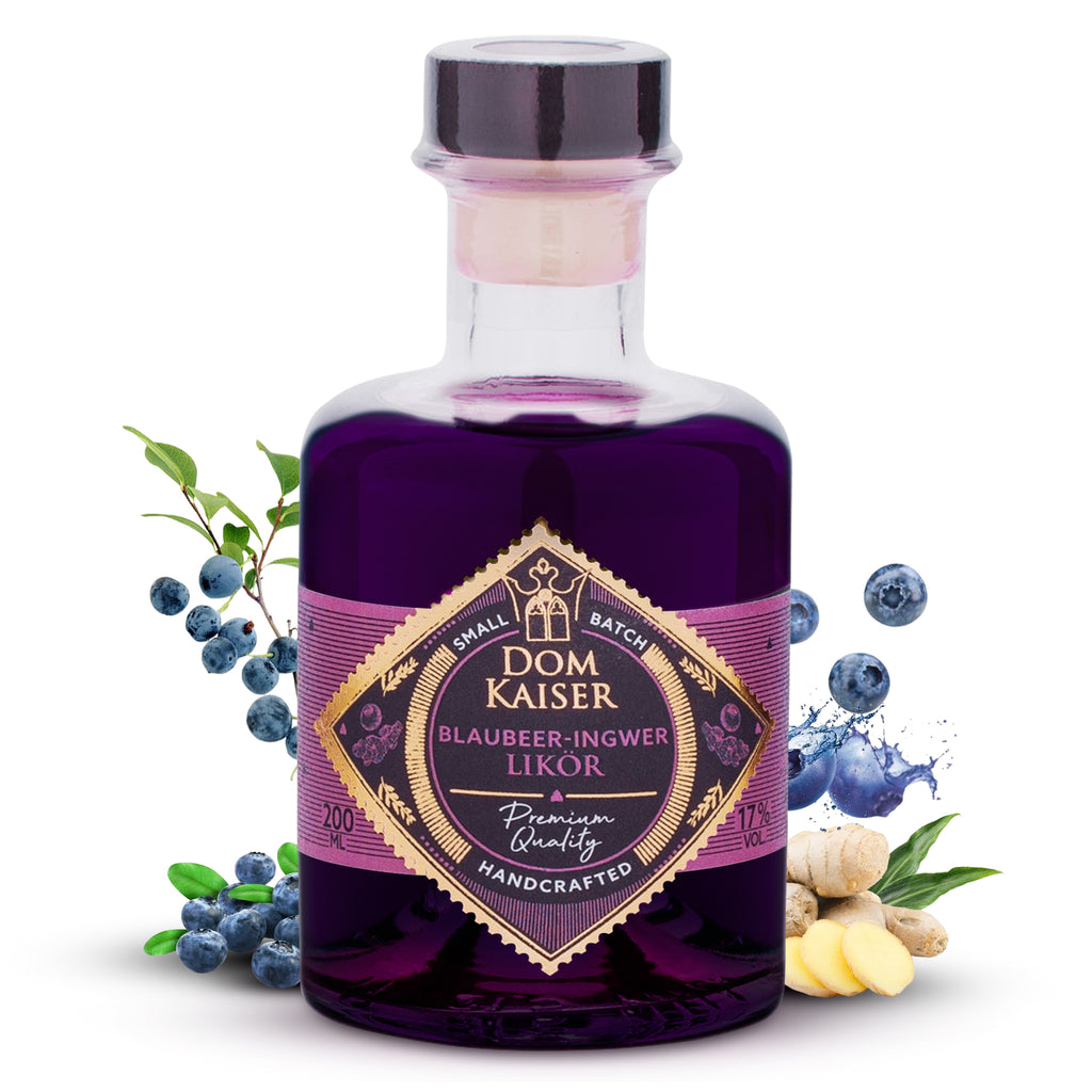 Blaubeer Ingwer Likör 200 ml