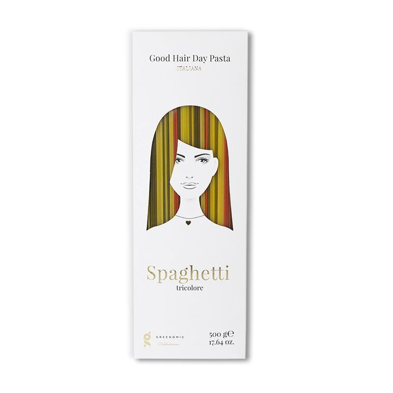 Good Hair Day Pasta – Spaghetti tricolore, 500 g