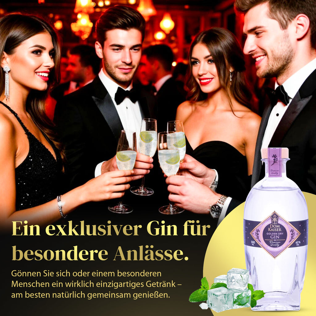 Domkaiser Golden Dry Gin Premium 0,5 L