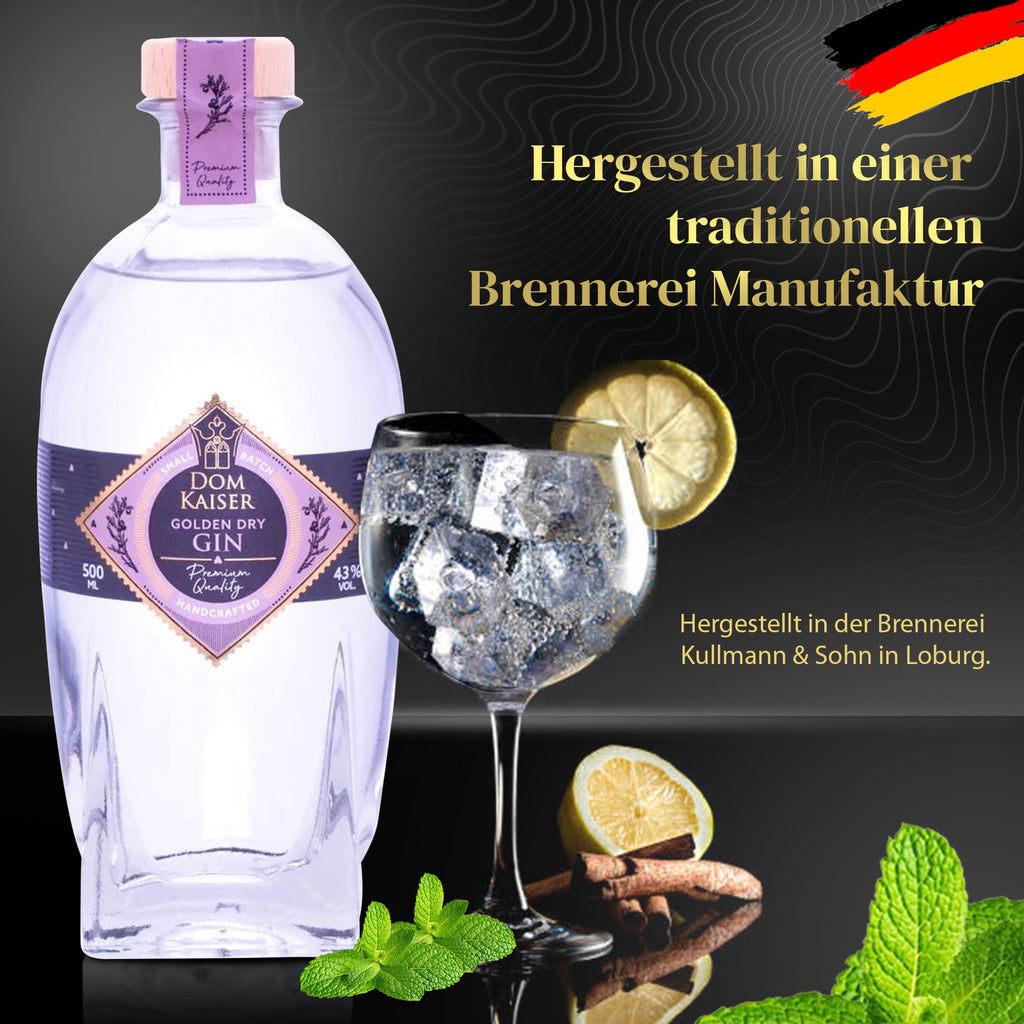 Domkaiser Golden Dry Gin Premium 0,5 L