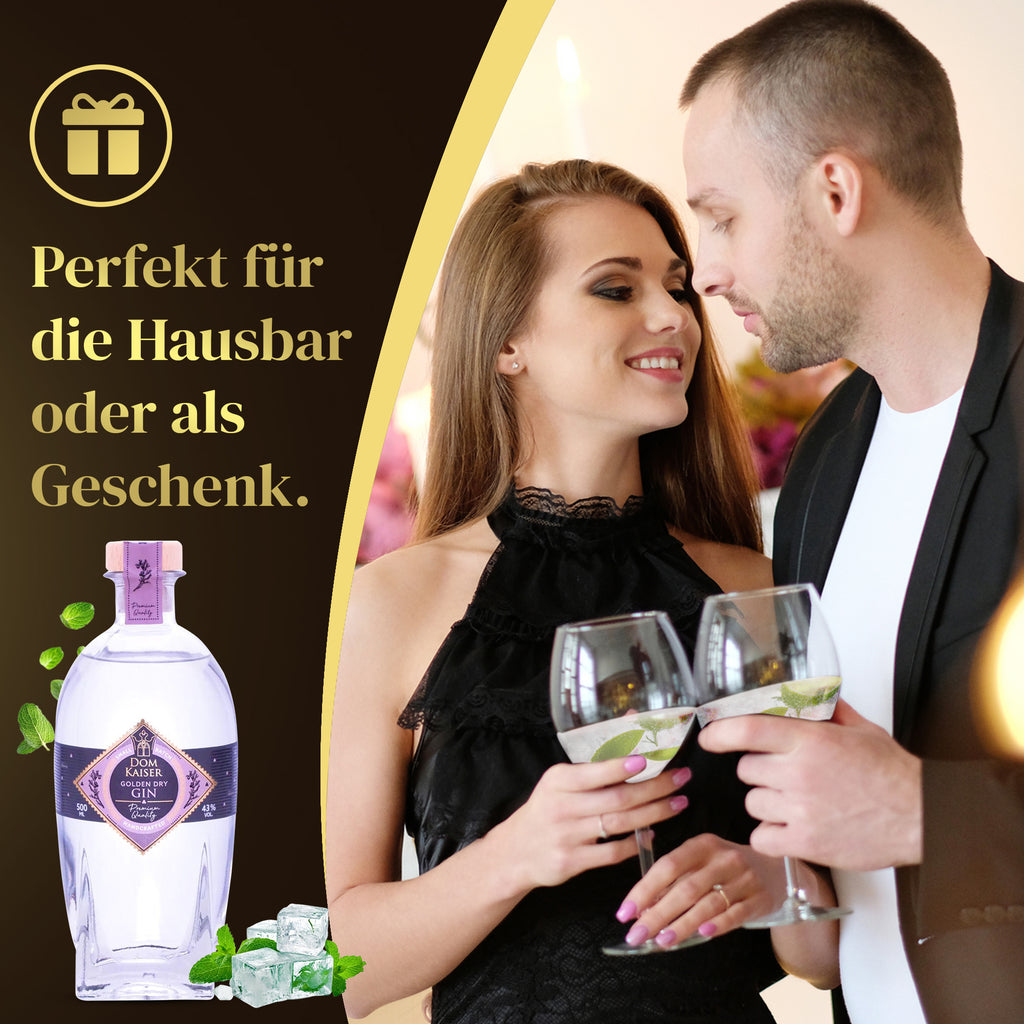 Domkaiser Golden Dry Gin Premium 0,5 L