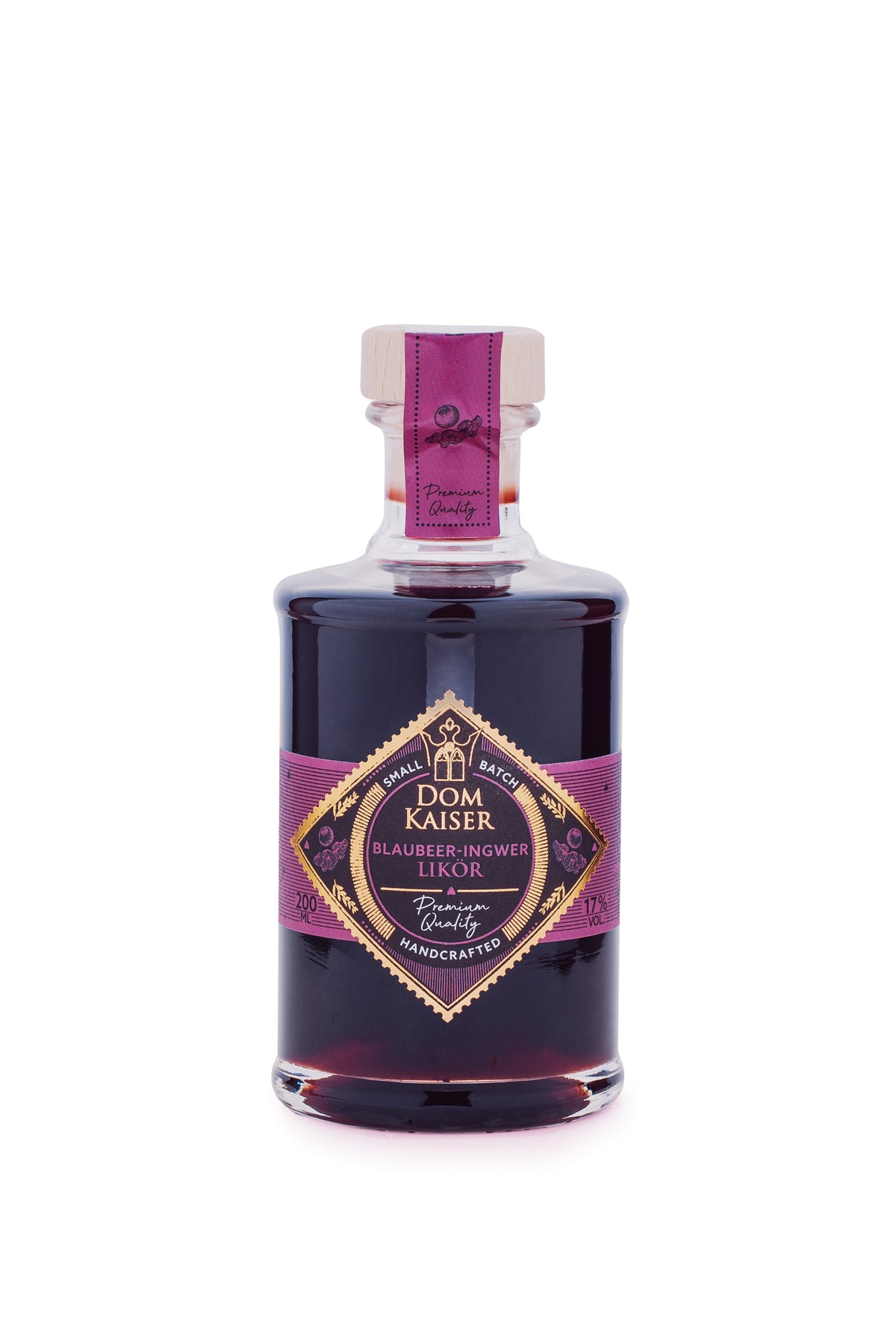 Blaubeer Ingwer Likör 200 ml