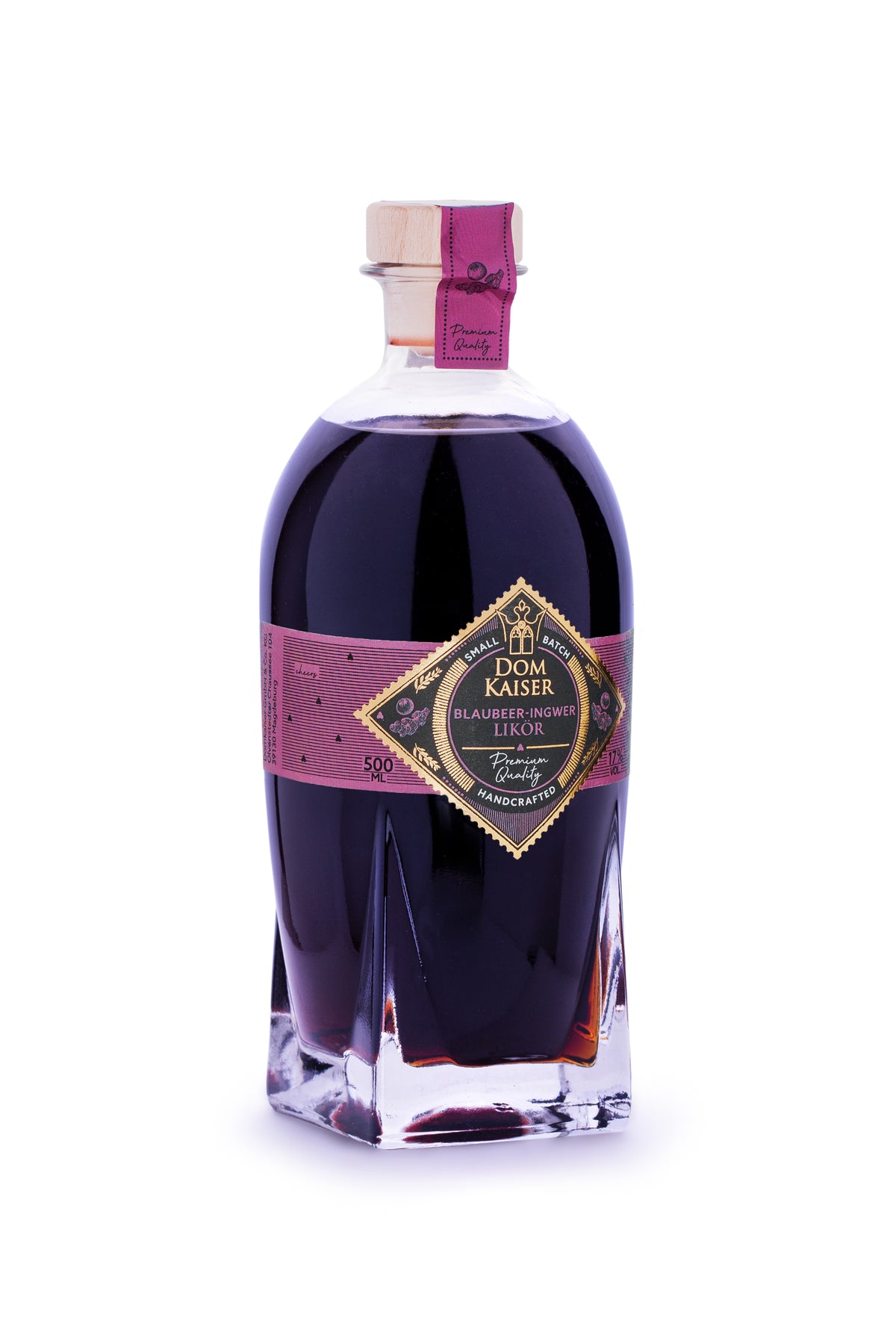 Blaubeer Ingwer Likör 0,5 L