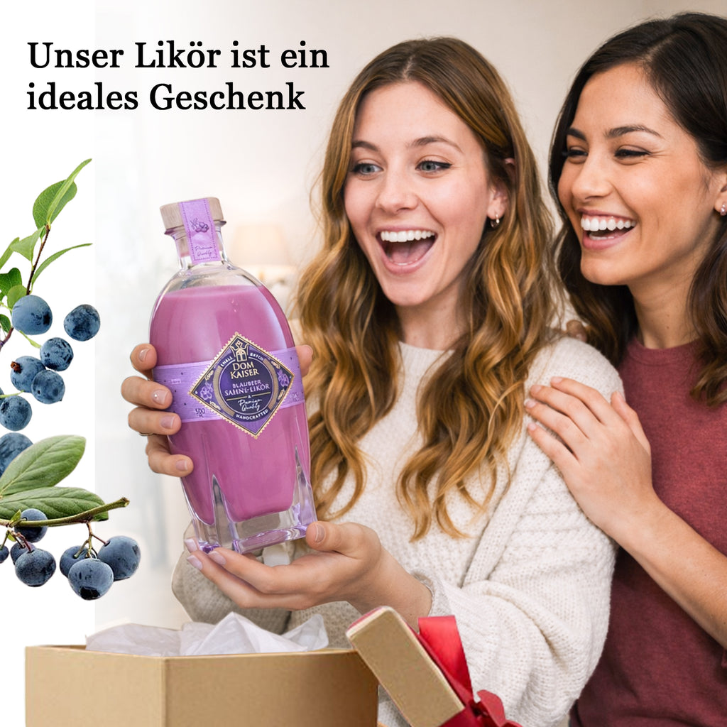 Domkaiser Blaubeer Sahnelikör 200 ml