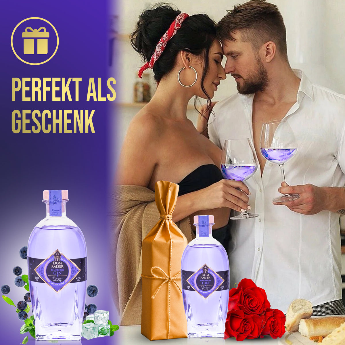 Domkaiser Blueberry Gin 200 ml