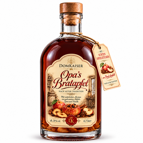 Opa's Bratapfel mit echten Äpfeln 0,7 L
