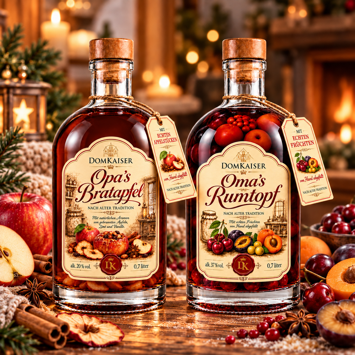 Opa’s Bratapfel & Oma's Rumtopf