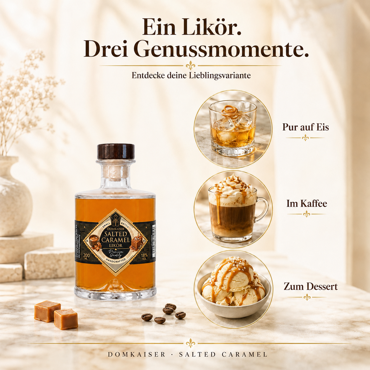 Salted Caramel Likör 0,2 Liter