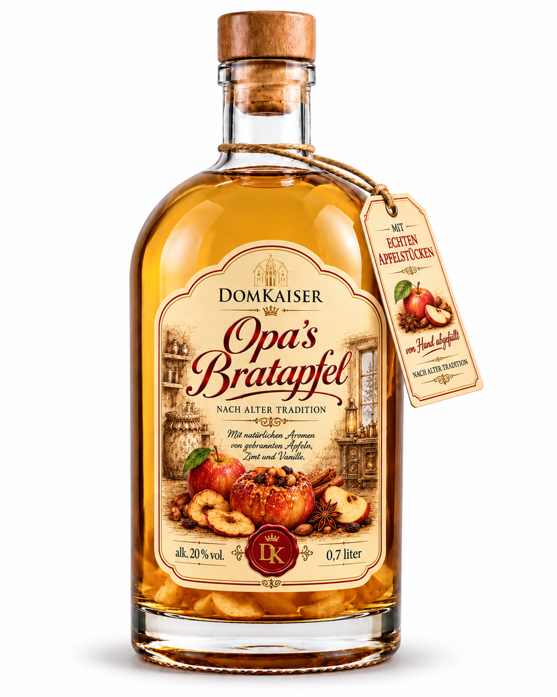 Opa's Bratapfel mit echten Äpfeln 0,7 L