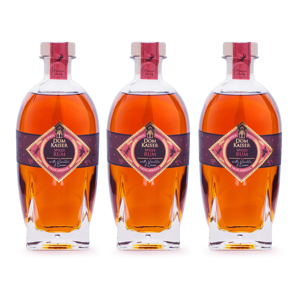 Domkaiser Spiced Rum Trio 3 × 0,5 L