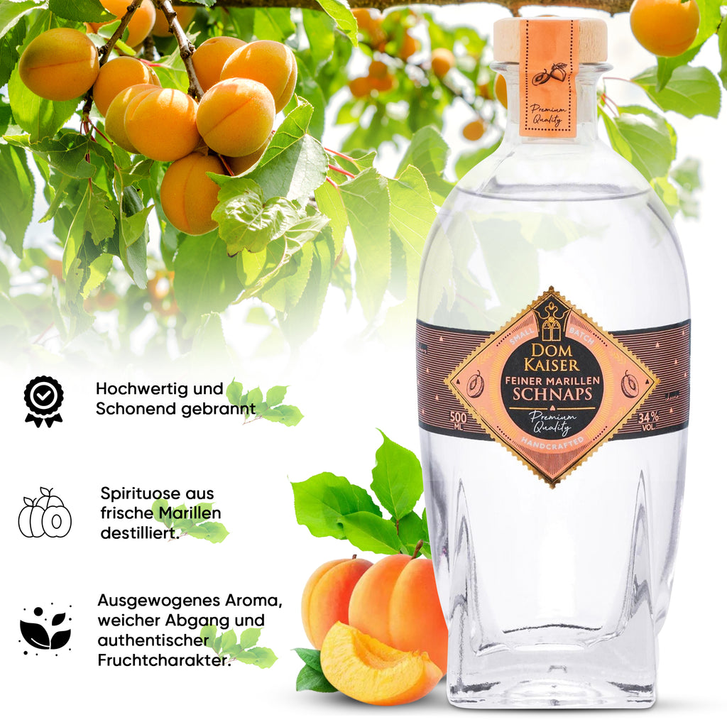 Feiner Marillen Schnaps 0,5 L