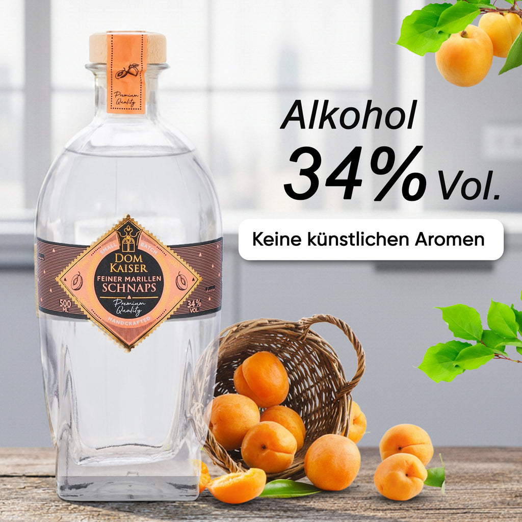 Feiner Marillen Schnaps 0,5 L