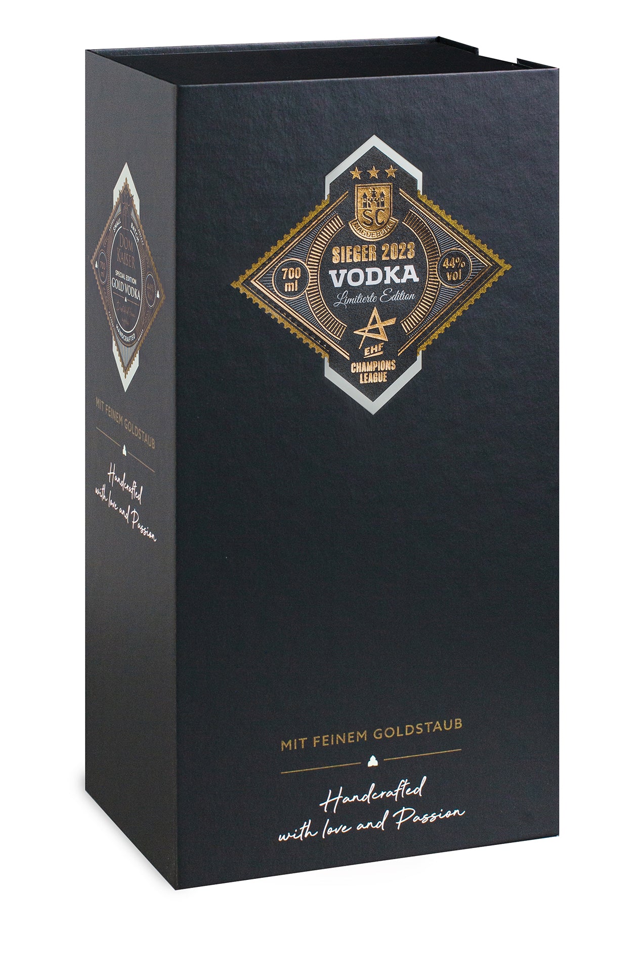 Domkaiser SCM Duo – Champions League Gin + Gold Vodka