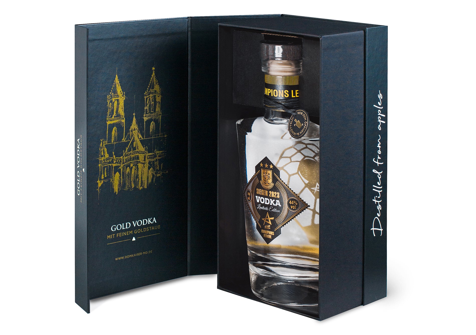 Domkaiser SCM Duo – Champions League Gin + Gold Vodka