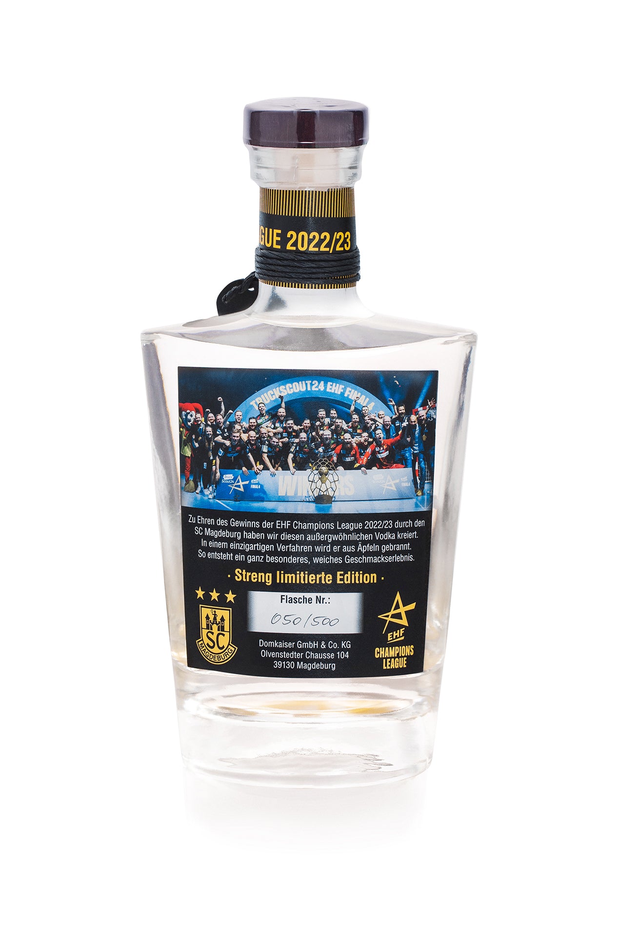 Domkaiser SCM Duo – Champions League Gin + Gold Vodka
