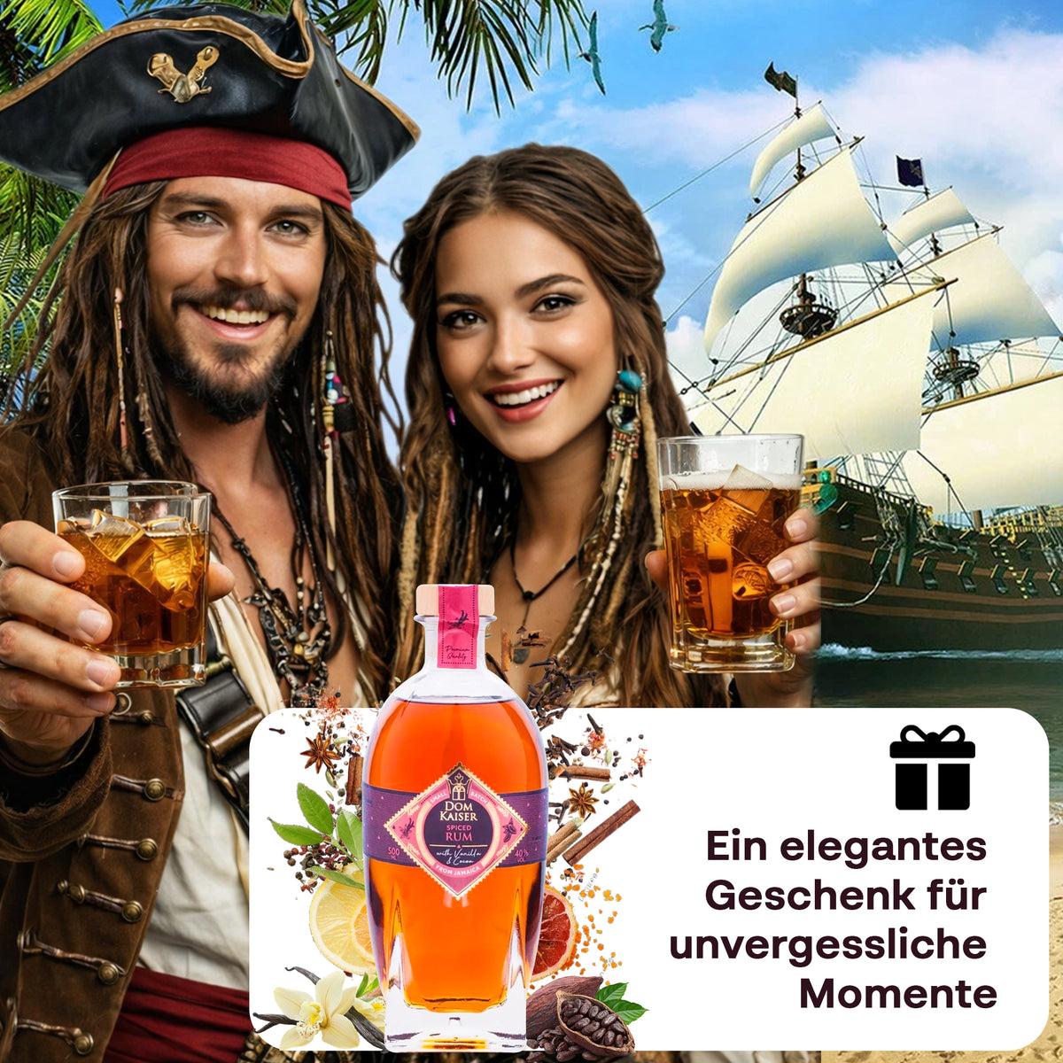 Domkaiser Spiced Rum 0,5 L