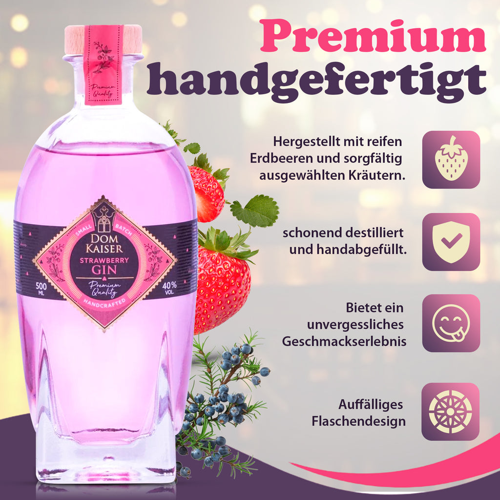 Domkaiser Strawberry Gin 0,5 L