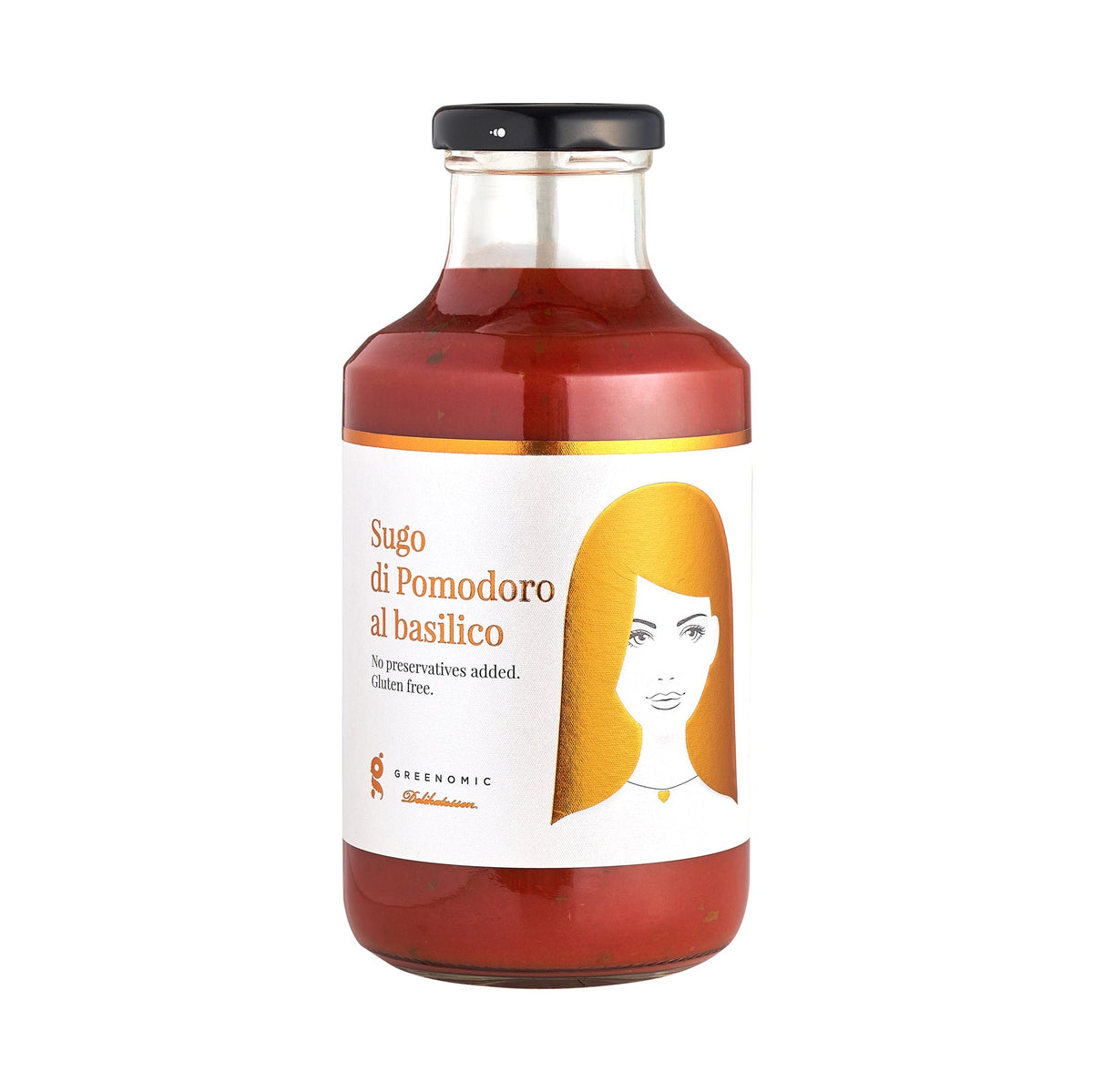 Good Hair Day Sugo – di Pomodoro al Basilico, Glas 500 g