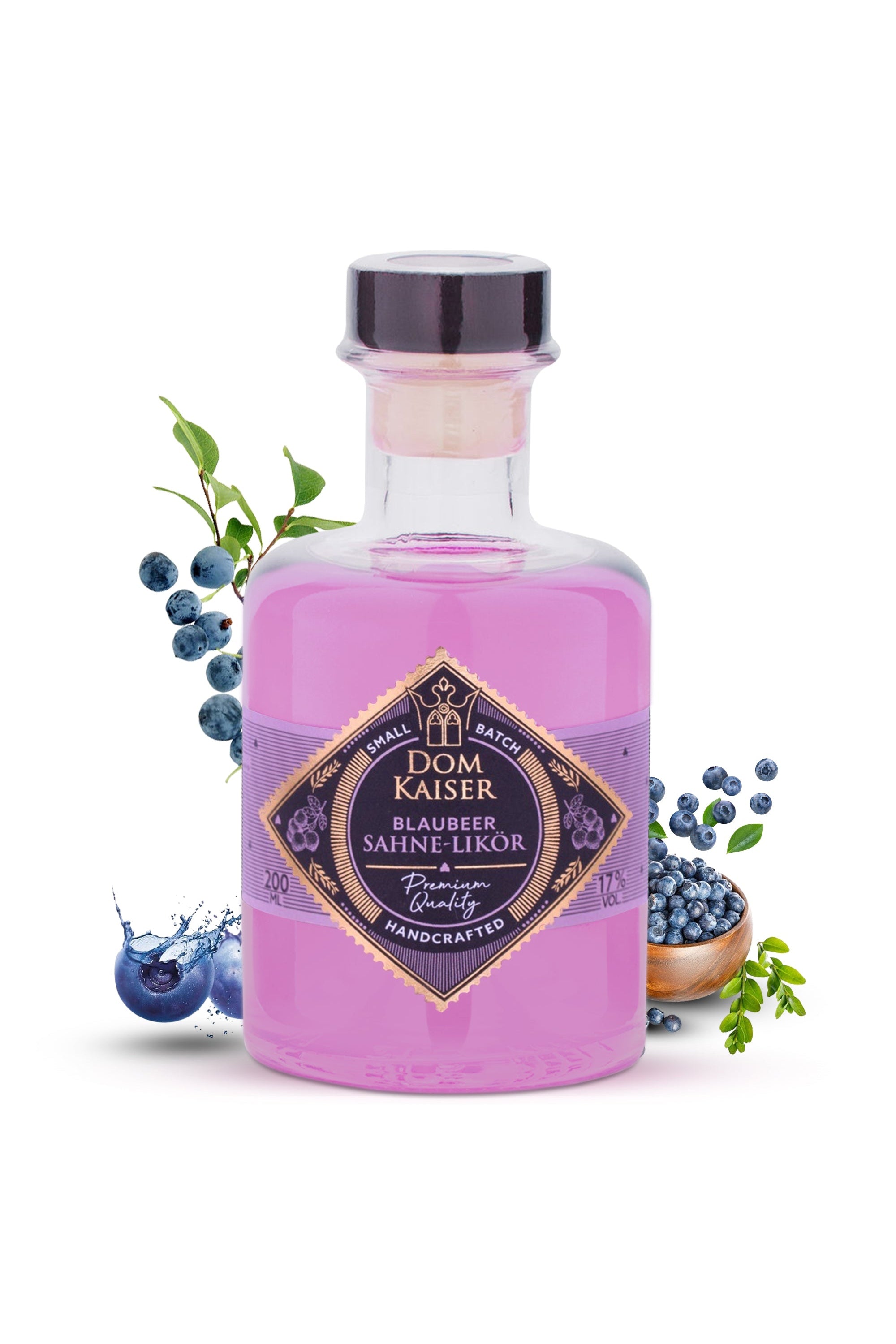 Domkaiser Blaubeer Sahnelikör 200 ml