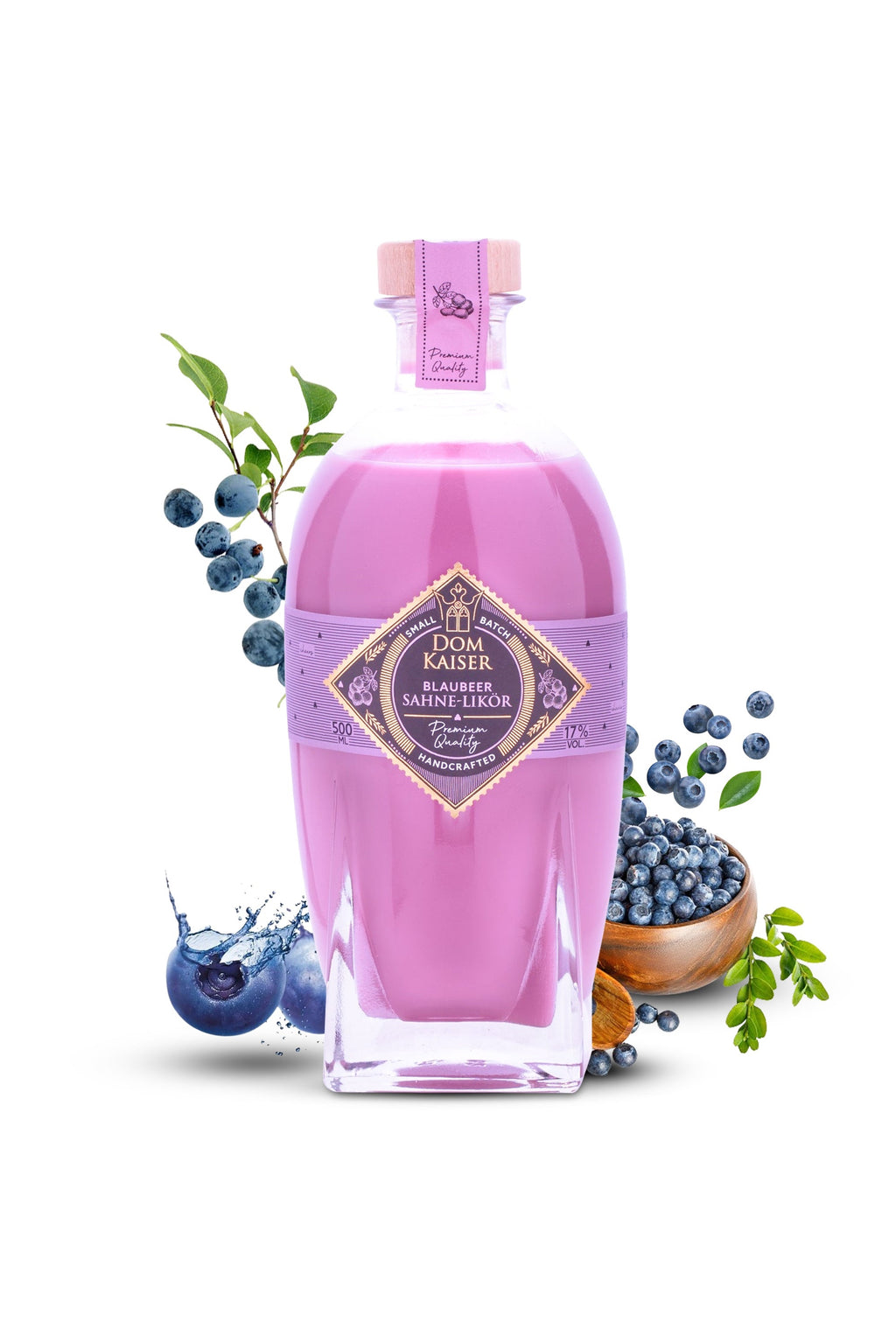 Domkaiser Blaubeer Sahnelikör 0,5 L
