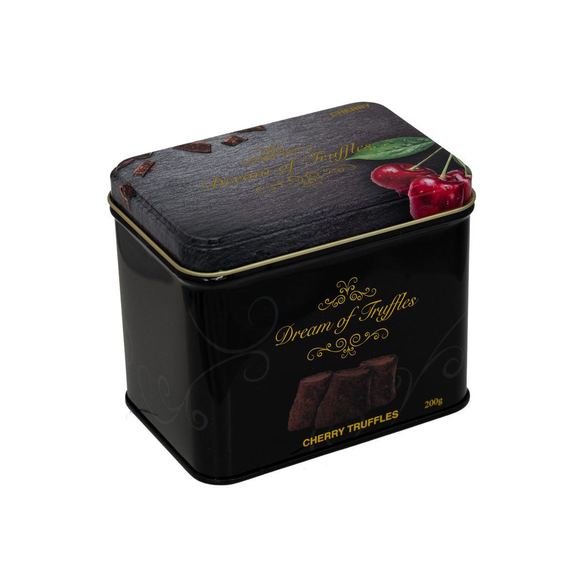Dream of Truffles Cherry – schwedische Trüffel mit Kirsche, Dose 200 g