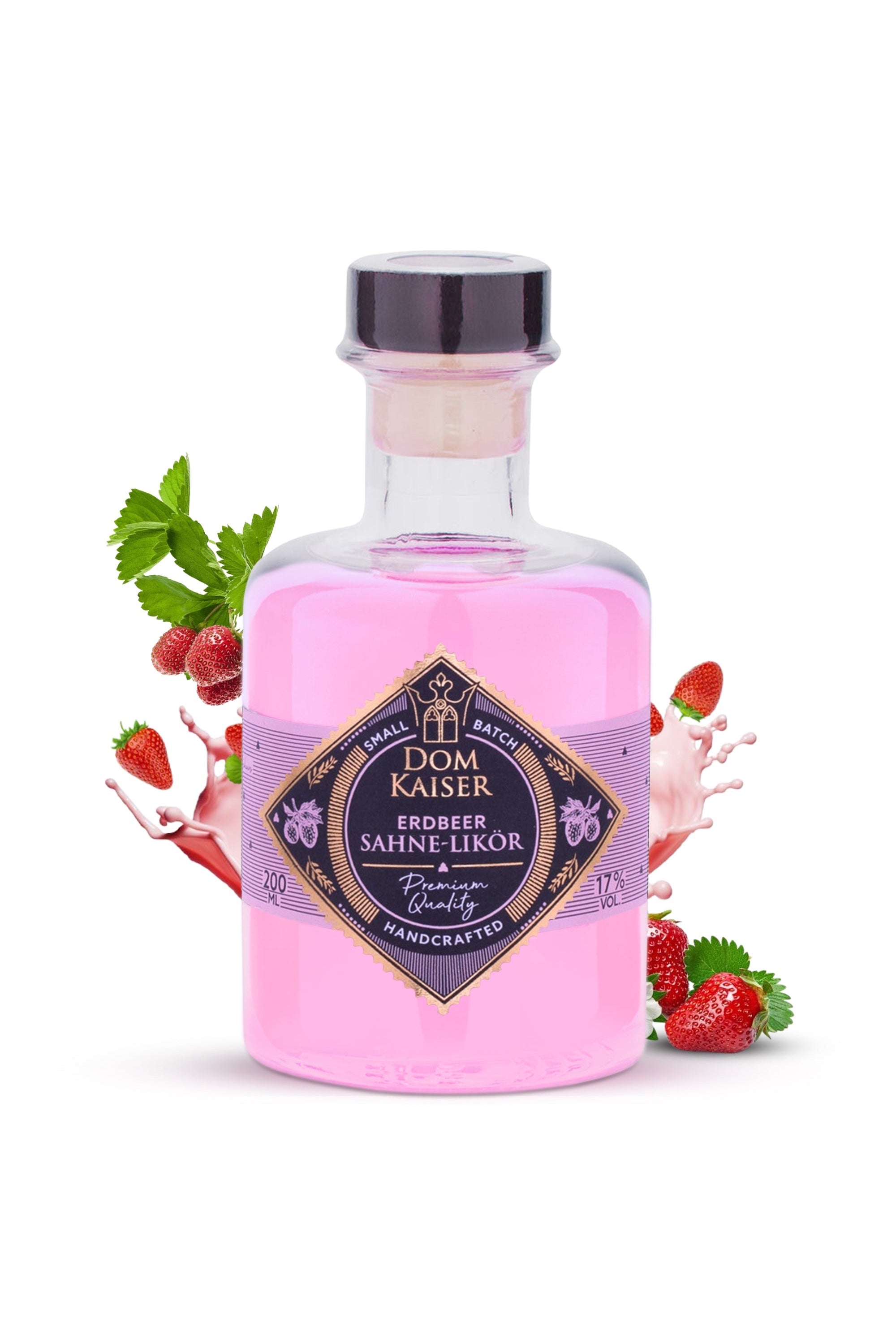 Domkaiser Erdbeer Sahnelikör 200 ml
