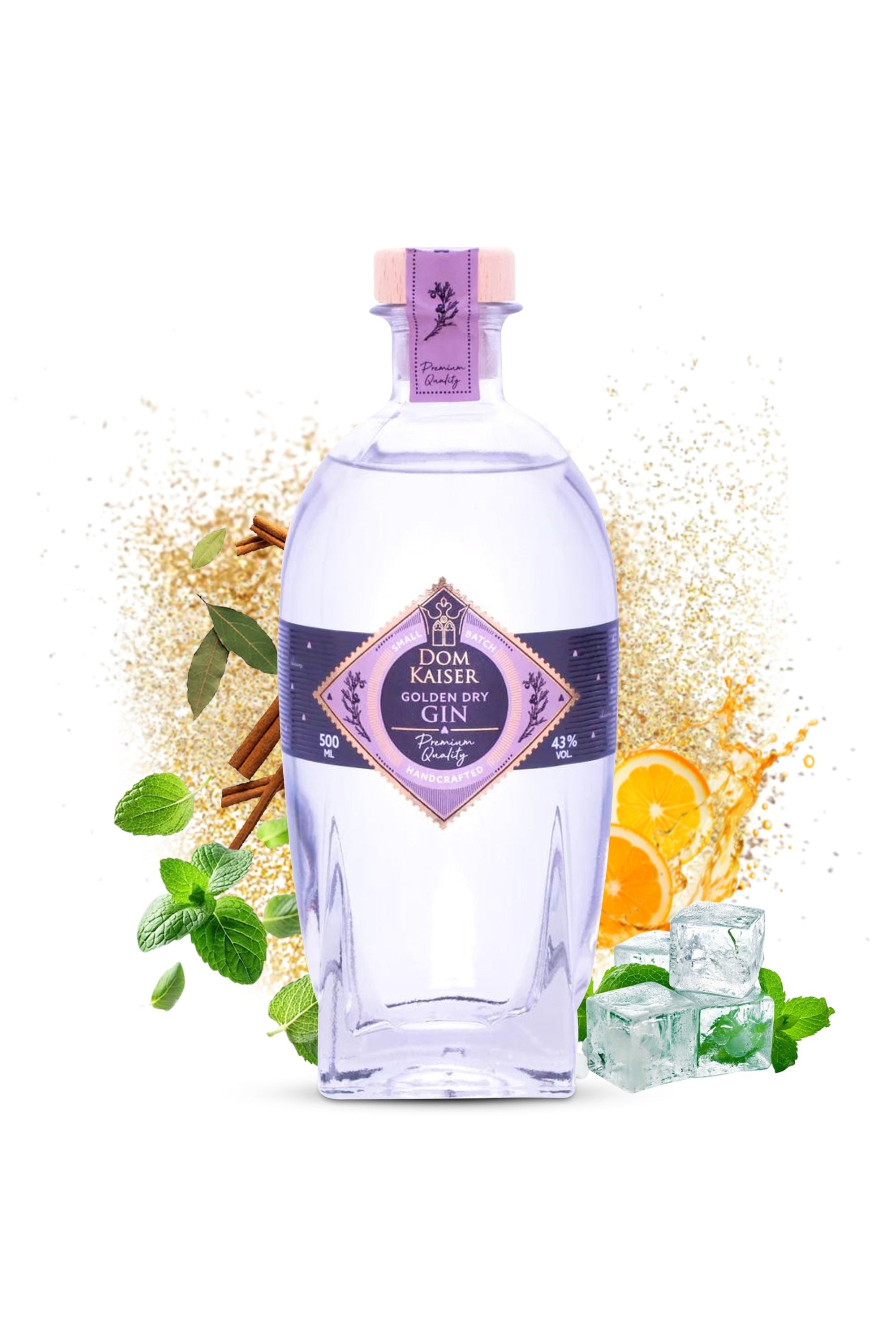 Domkaiser Golden Dry Gin Premium 0,5 L