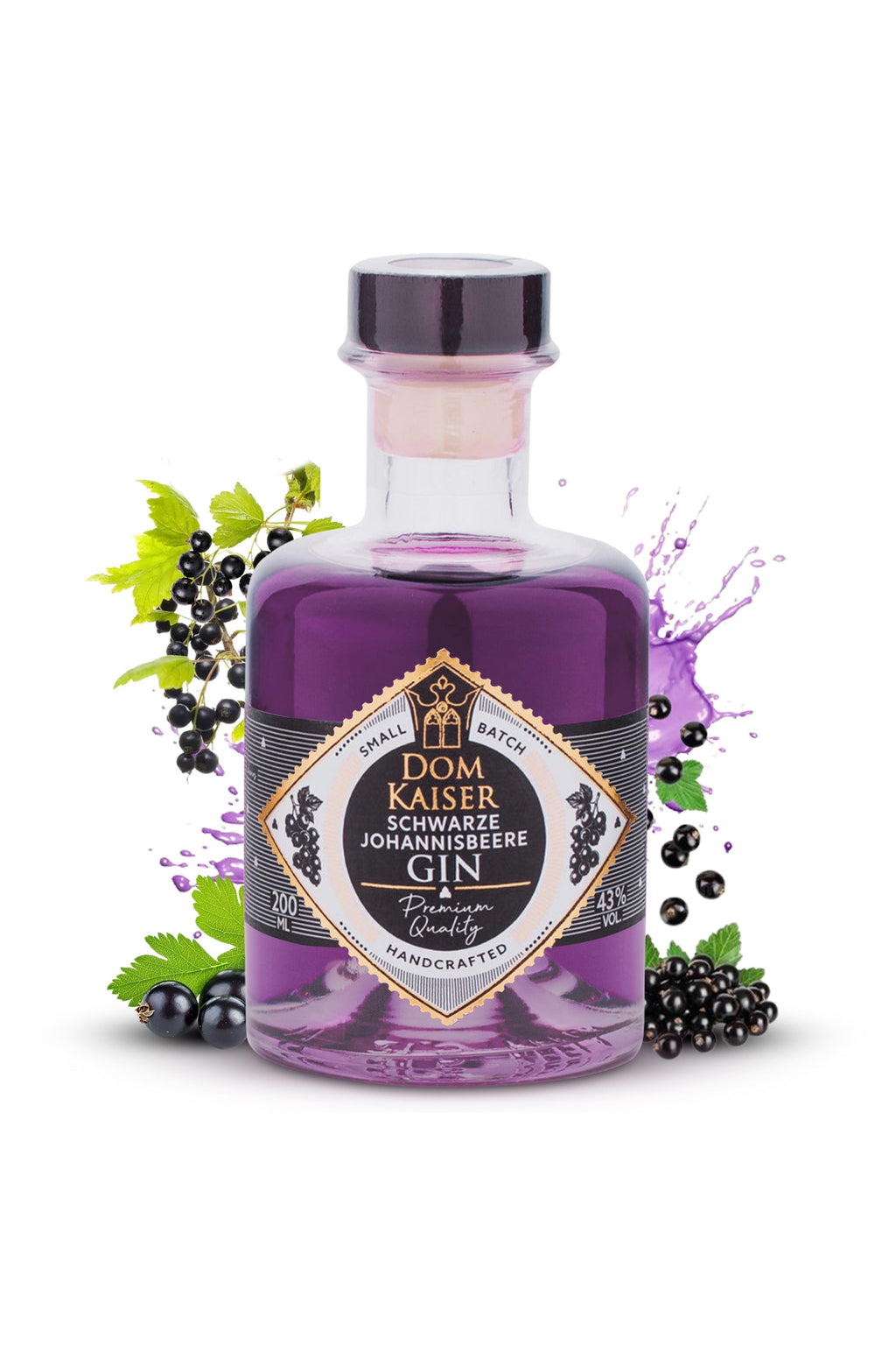 Domkaiser Schwarze Johannisbeere Gin 200 ml