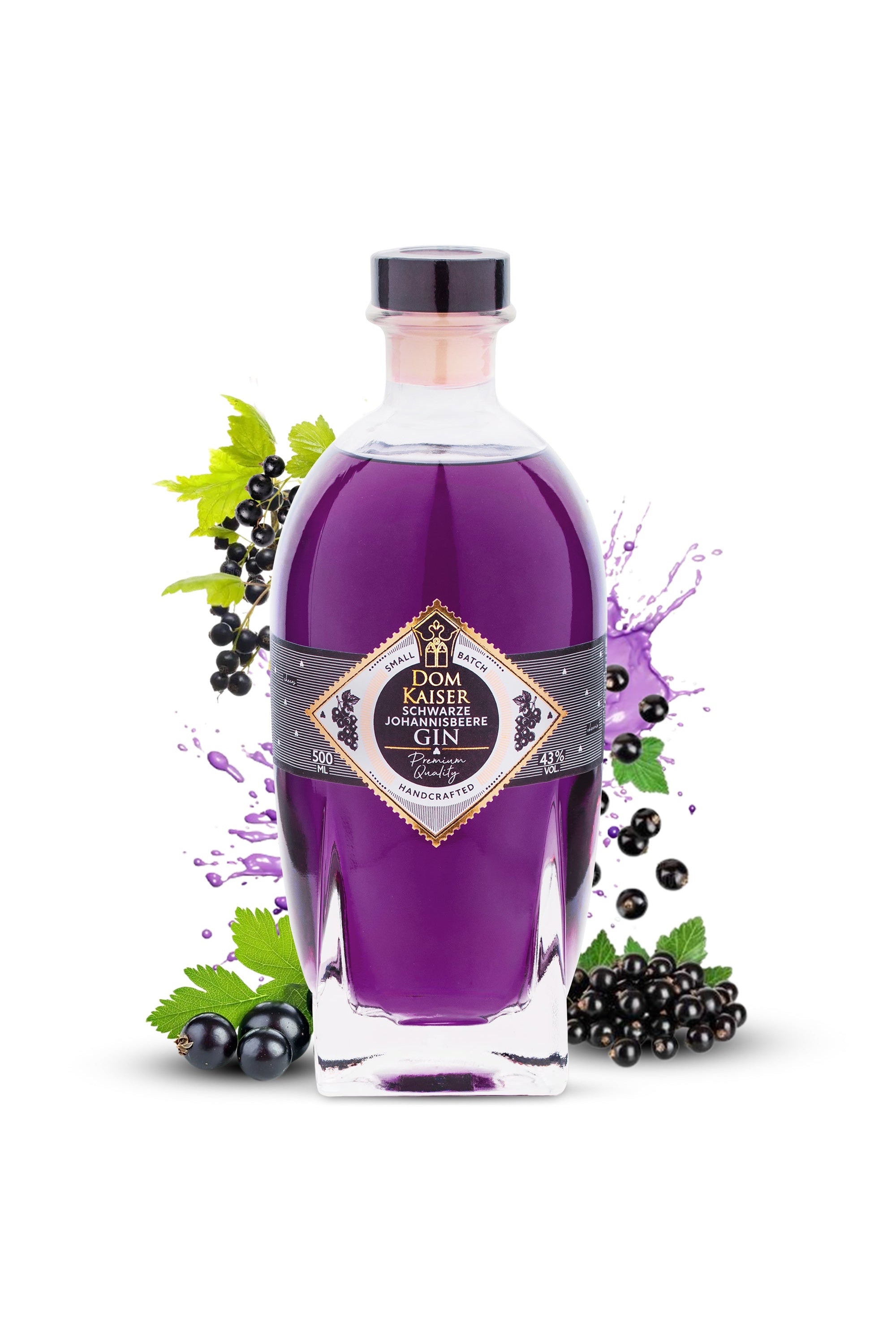 Domkaiser Schwarze Johannisbeere Gin 0,5 L