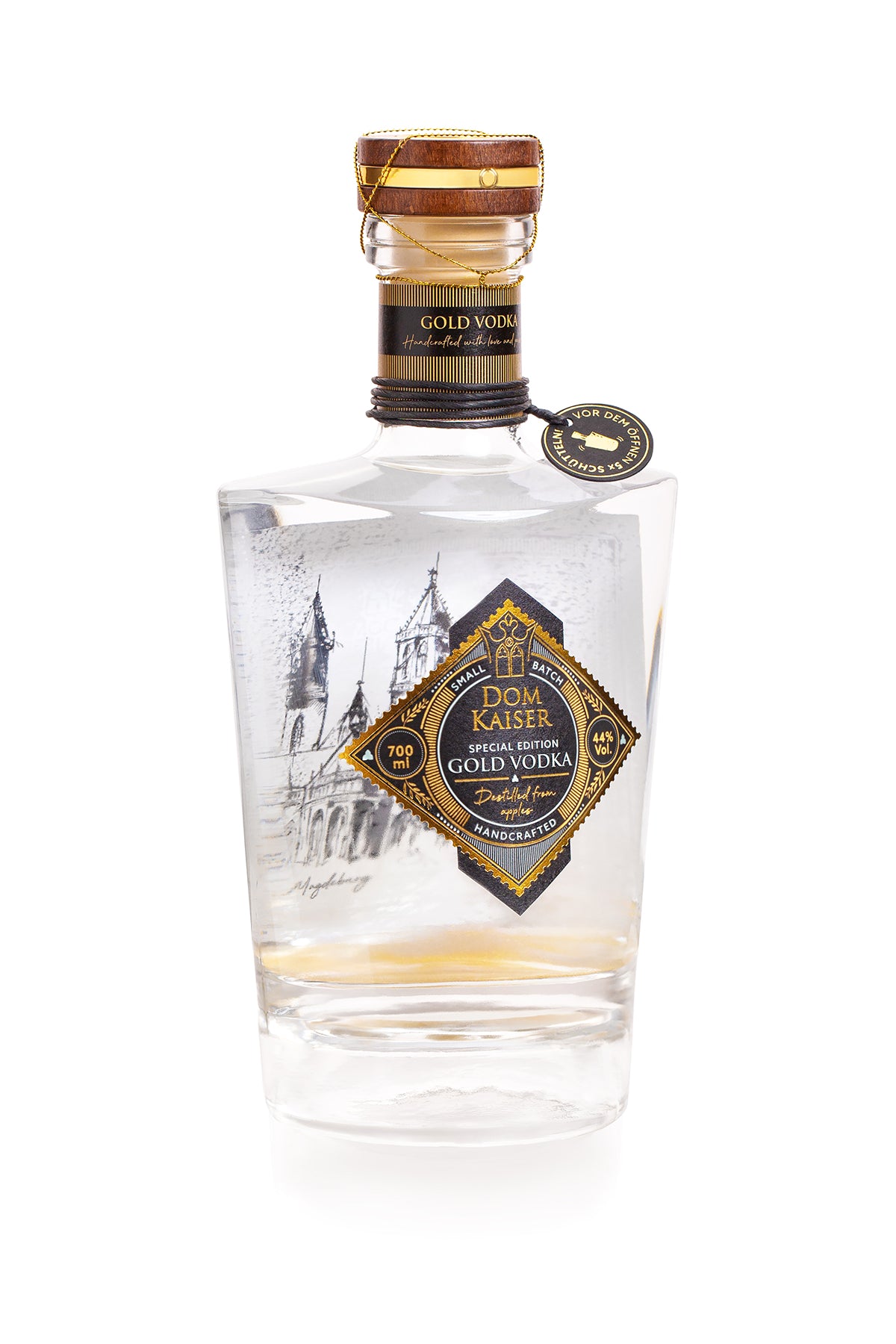 Domkaiser Gold Vodka – Special Edition inkl. Geschenkbox