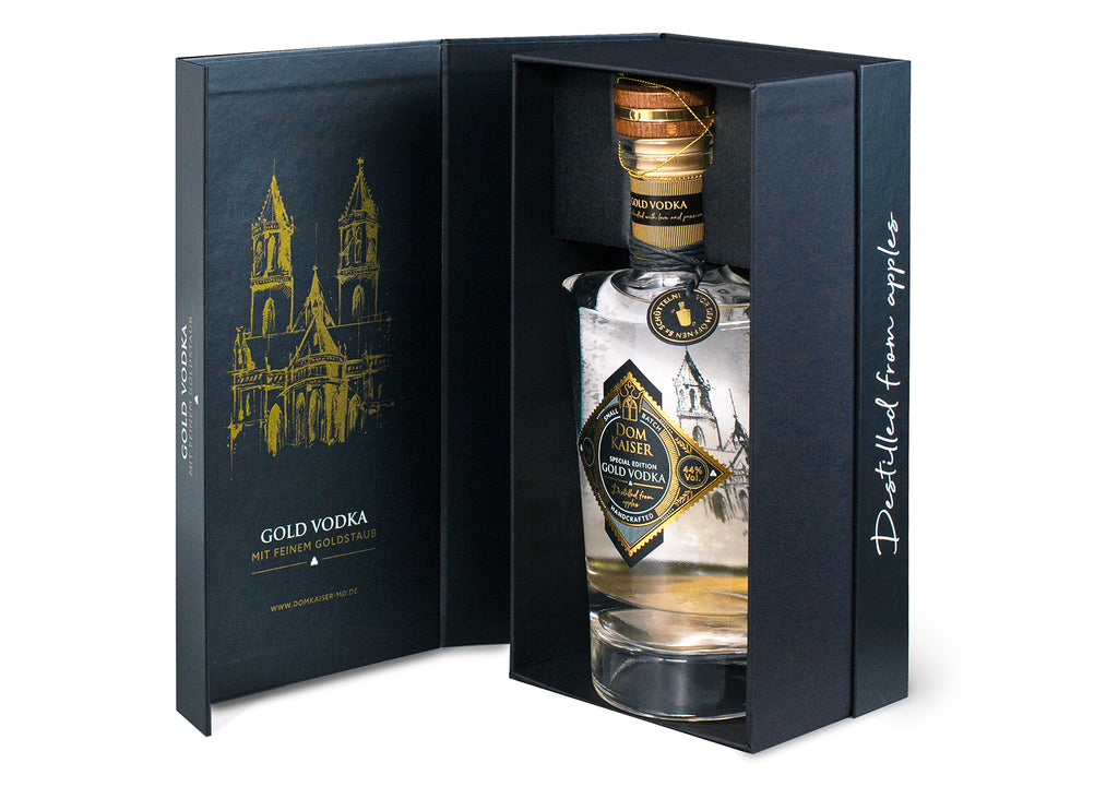 Domkaiser Gold Vodka – Special Edition inkl. Geschenkbox