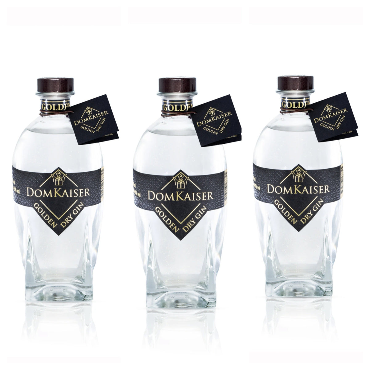 Domkaiser Golden Dry Gin - 3er Set