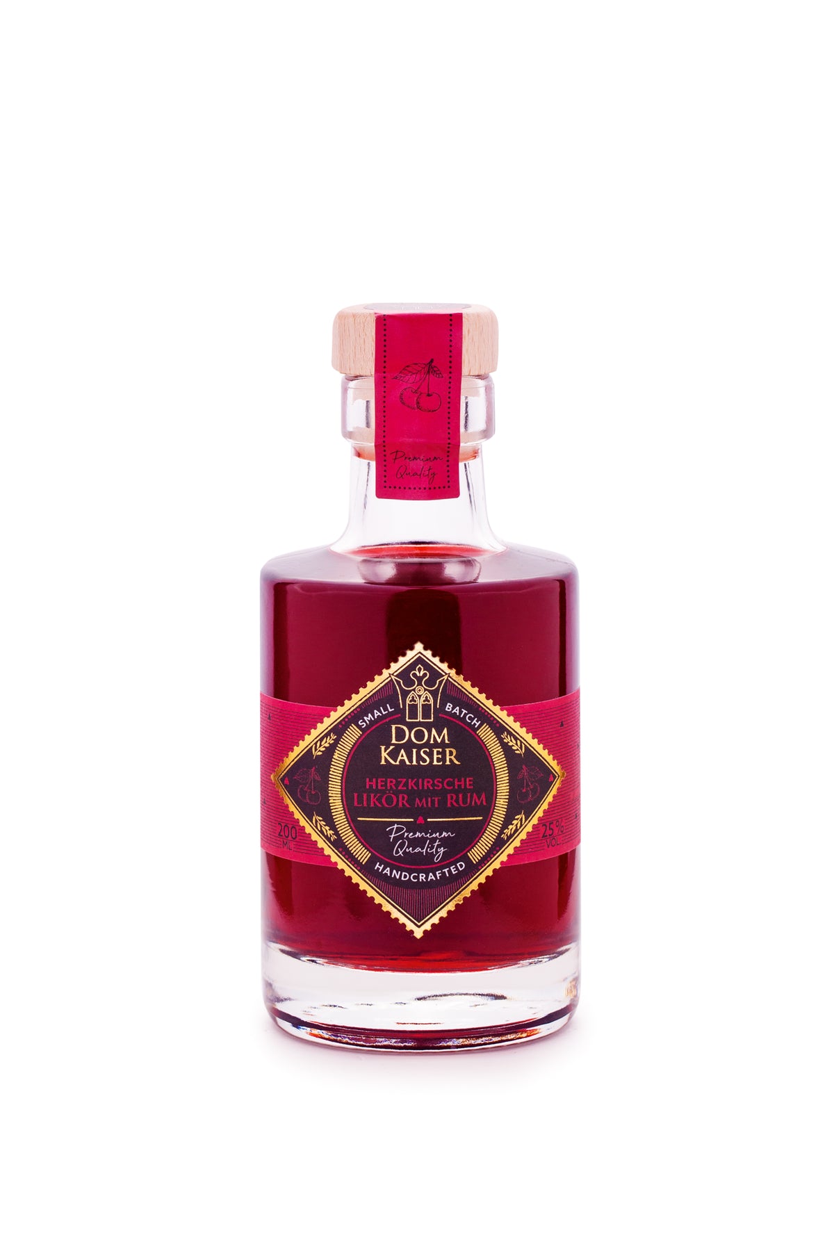 Herzkirsche Likör mit Rum 200 ml