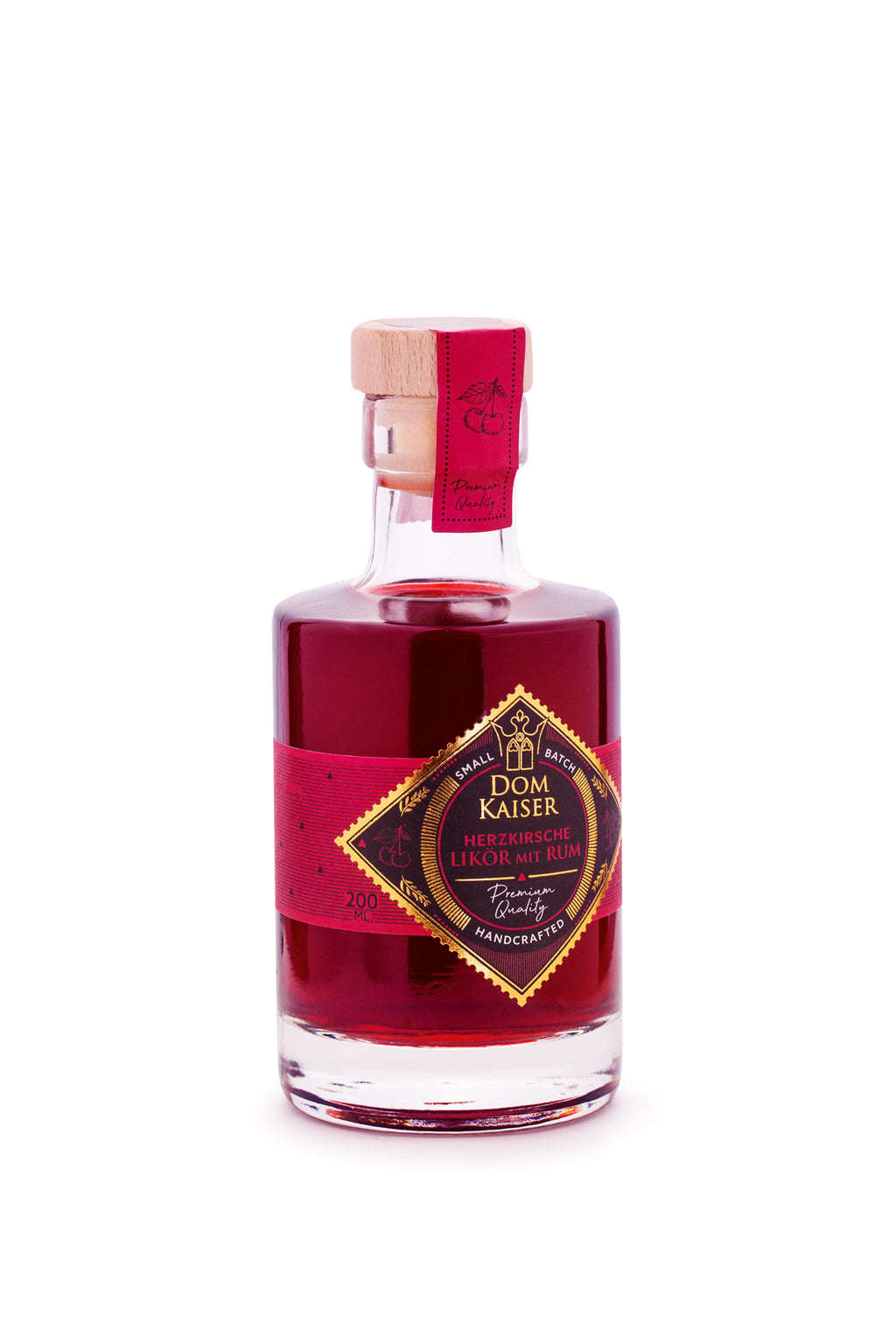 Herzkirsche Likör mit Rum 200 ml