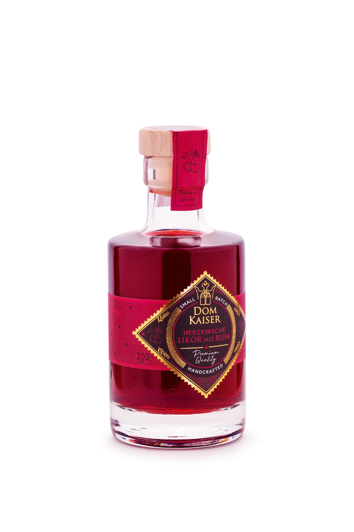 Herzkirsche Likör mit Rum 200 ml