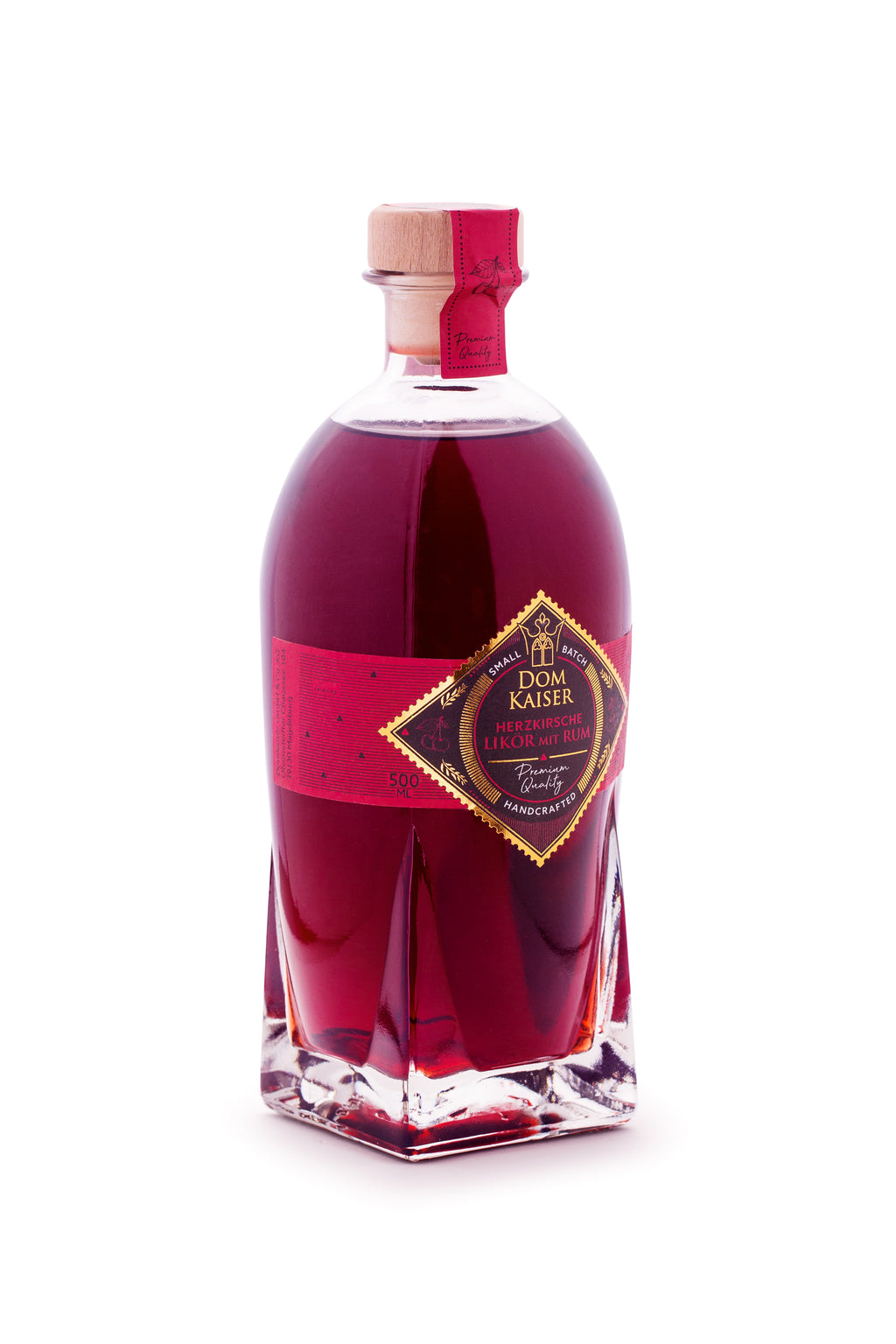 Herzkirsche Likör mit Rum 0,5 L
